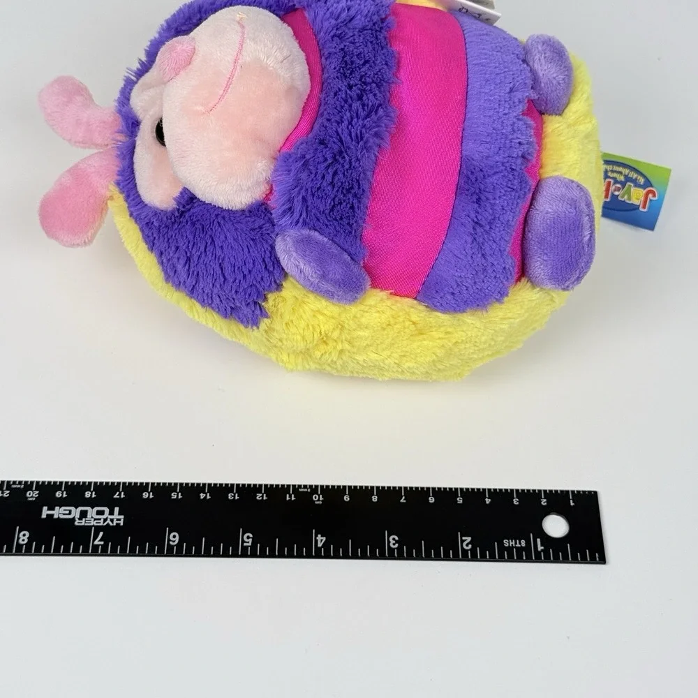 NWT Chatter Mushabelly Lysa Ladybug Sealed Code Bright Colors Plush Vintage